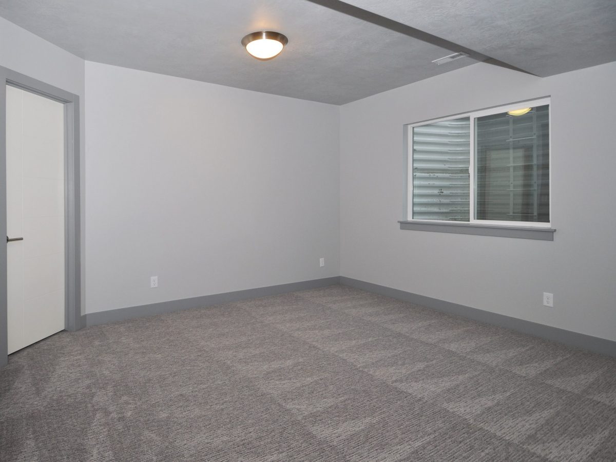 Basement Bedroom - Lightyear Homes