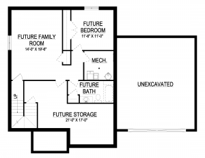 Holly Plan Basement
