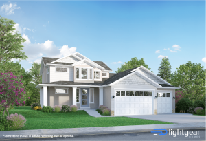 Cami Front Elevation Artisitic Rendering