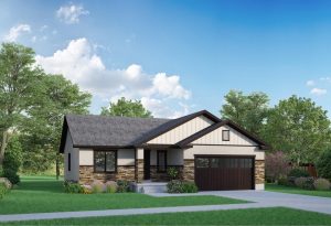 Origins Front Elevation