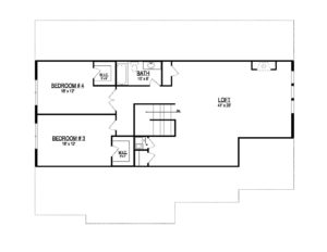 Timpanogas Plan UPPER FLOOR