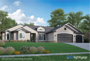 Christina Front Elevation Artistic Rendering
