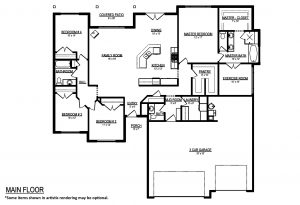 Lisa Main Floor Plan