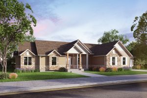 Alisha Home Front Elevation