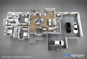 Alisha Main Floor Plan 3-d