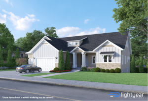 Ashley Front Elevation Artistic Rendering
