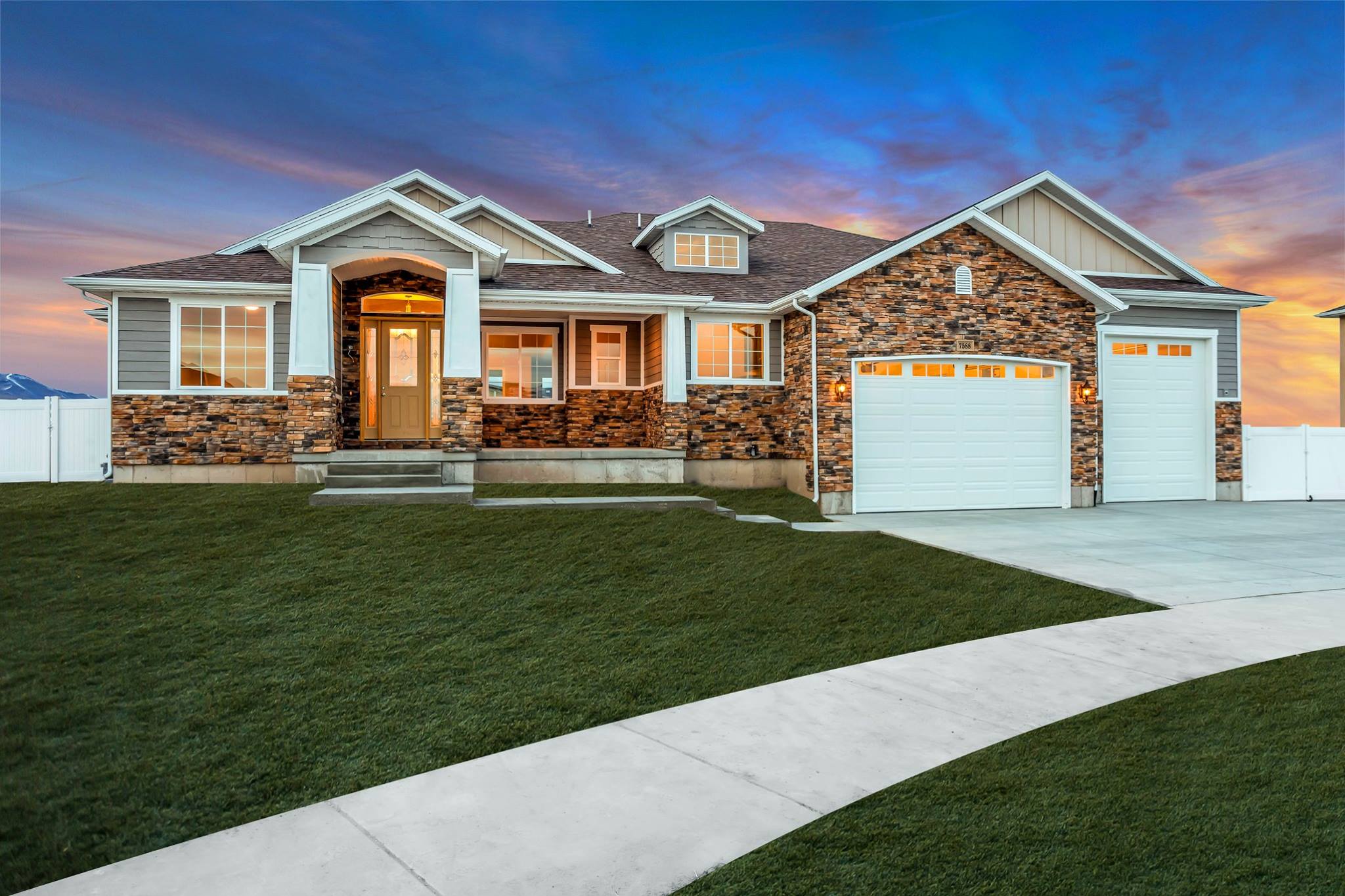 Custom Rambler Homes for Sale Herriman Utah Lightyear Homes Utah